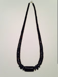 Black Coral and Shell necklaces