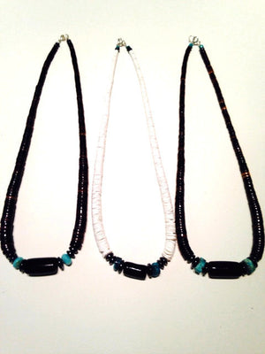 Black Deep Sea Coral mens necklaces 